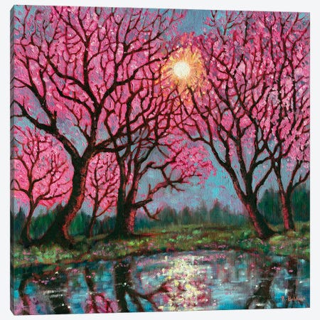 In The Pink Canvas Print #RBC91} by Rebecca Baldwin Canvas Artwork