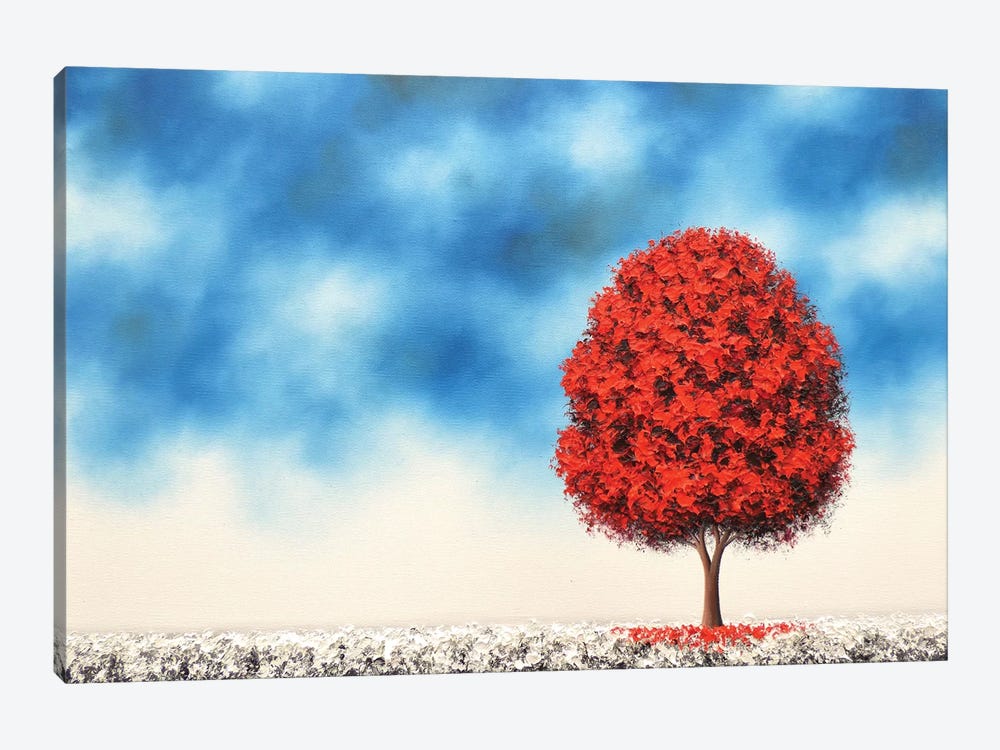 Winter's Crossing by Rachel Bingaman 1-piece Canvas Print