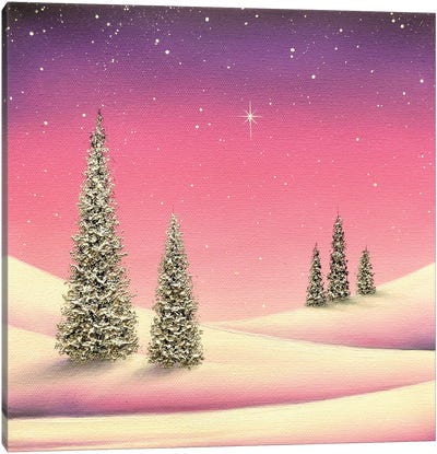 Winter's Wonders Canvas Art Print - Winter Wonderland