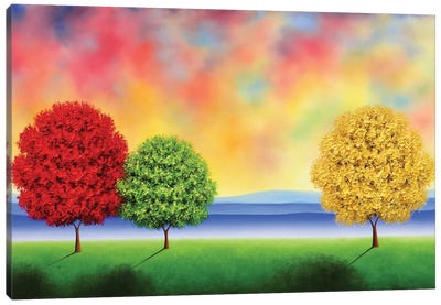 To The Ends Of The Earth Canvas Art Print - Rachel Bingaman