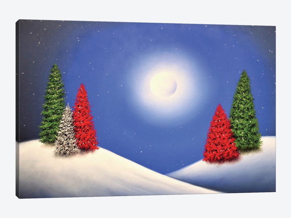 White Christmas by Rachel Bingaman 1-piece Canvas Print