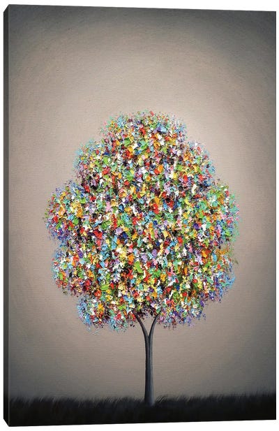 To See You Through Canvas Art Print - Trees in Transition