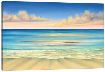 The Ocean's Edge Canvas Art Print - Rachel Bingaman