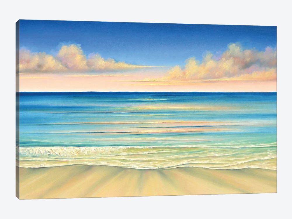 The Ocean's Edge by Rachel Bingaman 1-piece Canvas Art Print