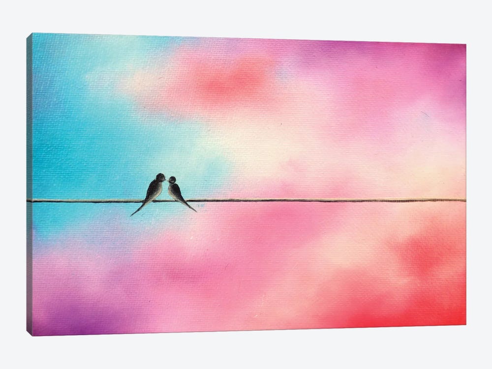 Love Will Keep Us by Rachel Bingaman 1-piece Canvas Art Print