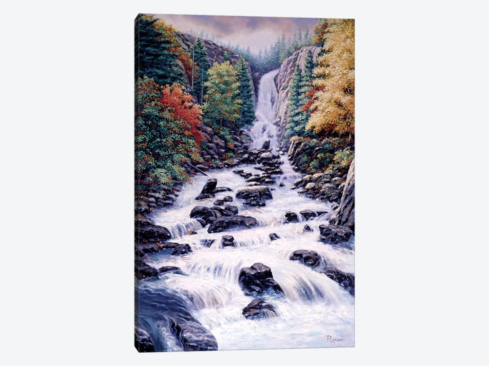 Fish Creek Falls by Rod Bailey 1-piece Art Print