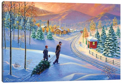 Holiday Tradition Canvas Art Print - Rod Bailey