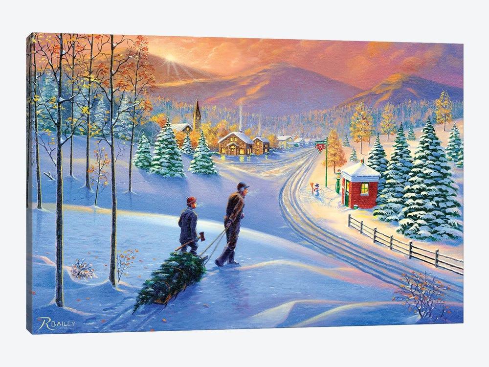Holiday Tradition by Rod Bailey 1-piece Canvas Artwork