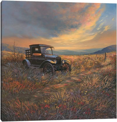 A Day Gone By Canvas Art Print - Rod Bailey