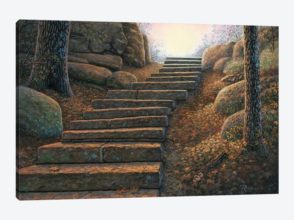 Seekers Path by Rod Bailey 1-piece Canvas Art