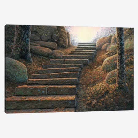Seekers Path Canvas Print #RBL41} by Rod Bailey Canvas Art