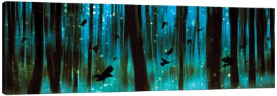 Night Flight Canvas Art Print - Ros Berryman