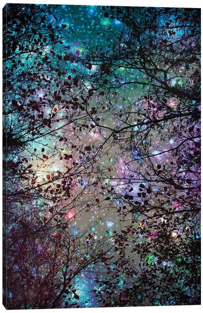 Night Lights Canvas Art Print - Composite Photography