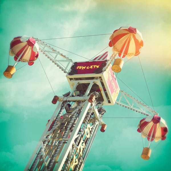 Amusement Parks: Sky Ride by Ros Berryman