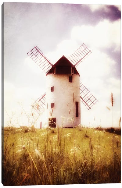 Windmill Canvas Art Print - Ros Berryman
