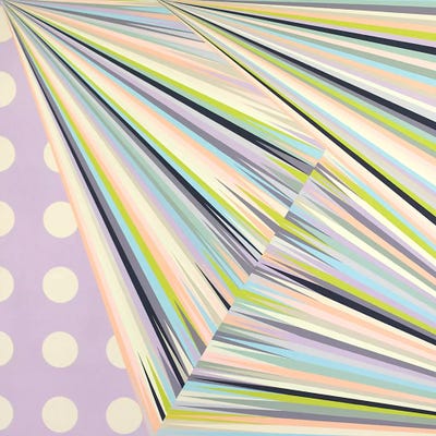 Linear Structure by Richard Blanco framed canvas print