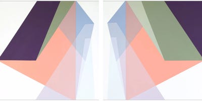 Pure Orpheus Diptych by Richard Blanco canvas print