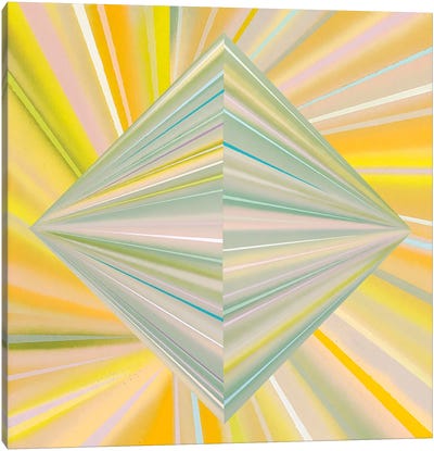 Reappearance of Geometric Perception Canvas Art Print