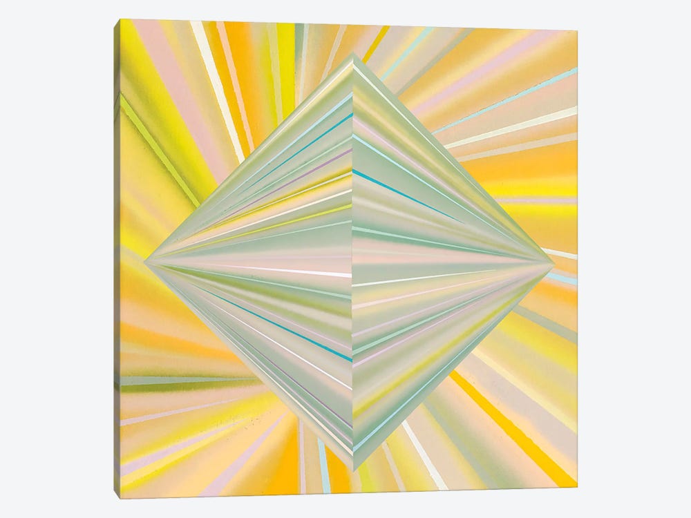 Reappearance of Geometric Perception by Richard Blanco 1-piece Canvas Wall Art