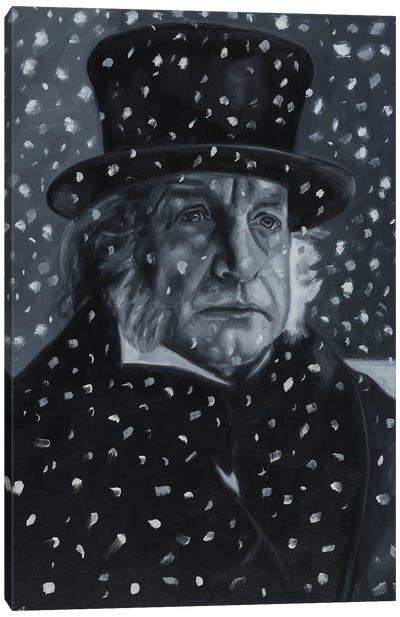 Ebenezer Scrooge Canvas Art Print - Robert Burcar