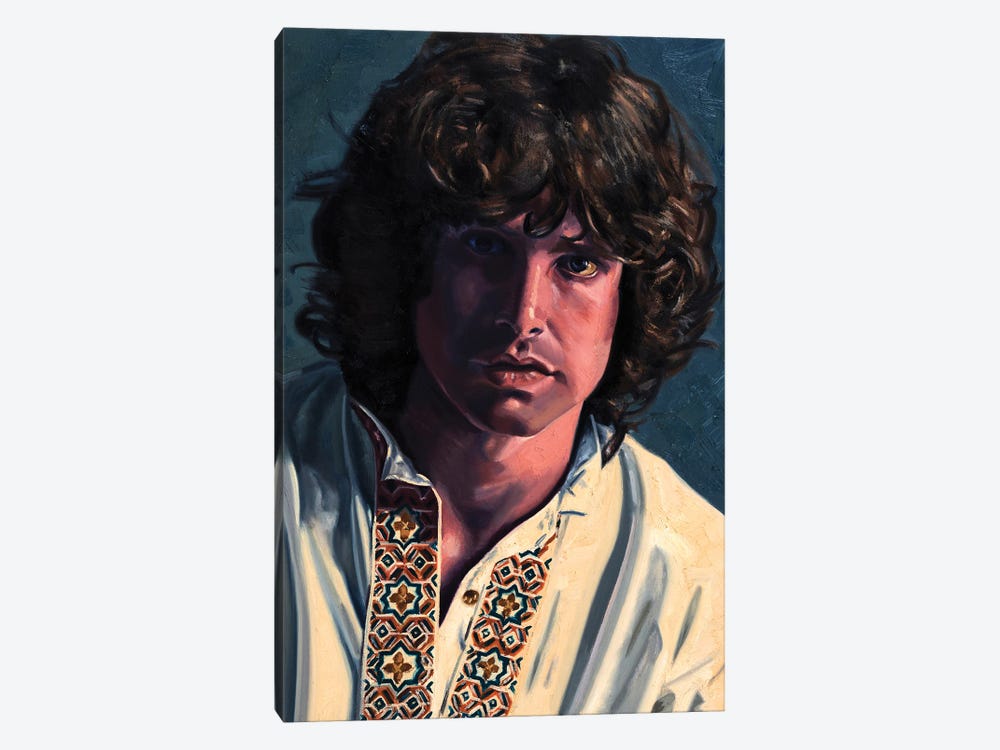 Jim Morrison by Robert Burcar 1-piece Art Print
