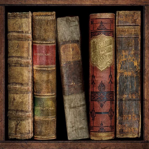 Russell Brennan: In The Library I by Russell Brennan