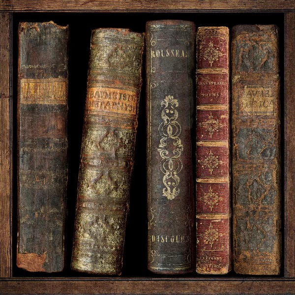 Russell Brennan: In The Library II by Russell Brennan