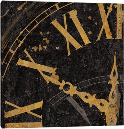 Roman Numerals II Canvas Art Print - Clock Art