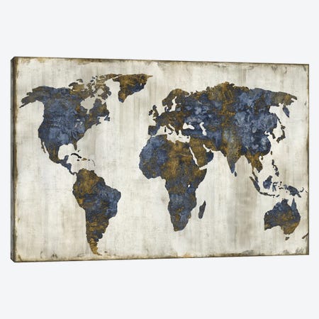 The World I Canvas Print #RBR21} by Russell Brennan Canvas Art
