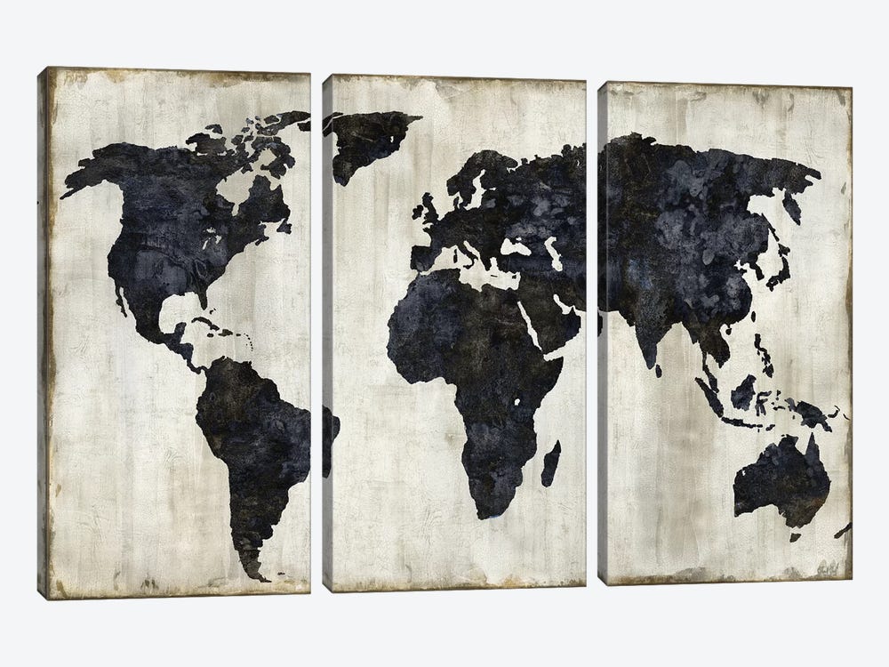 The World II by Russell Brennan 3-piece Canvas Print