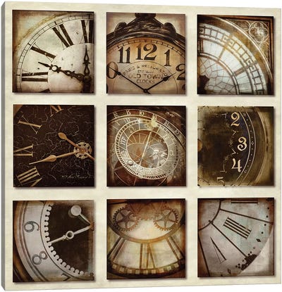 Time Has Come Today Canvas Art Print - Clock Art