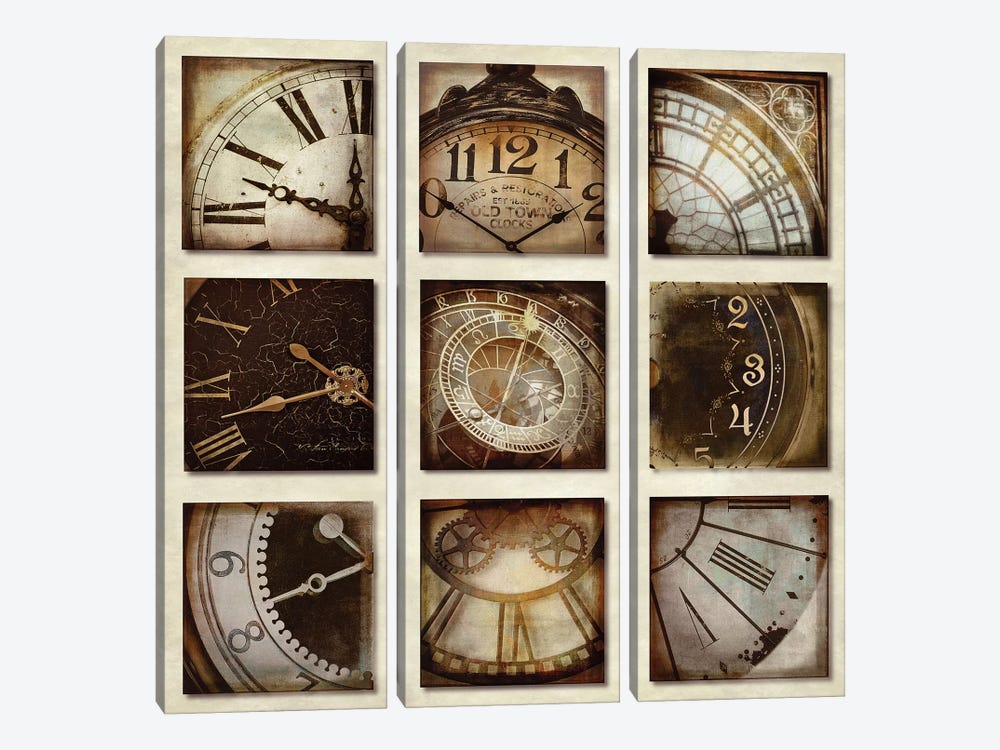 Time Has Come Today by Russell Brennan 3-piece Canvas Print