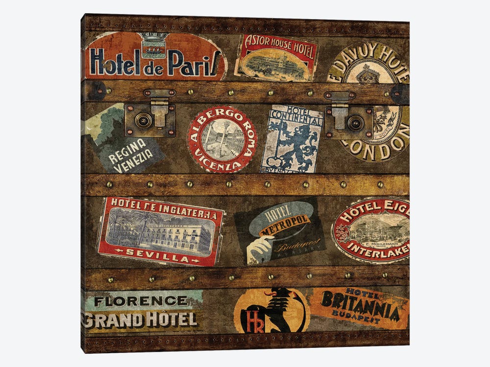 Well Traveled II by Russell Brennan 1-piece Canvas Artwork