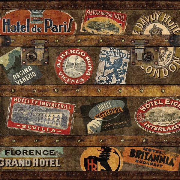 Signs: Well Traveled II by Russell Brennan