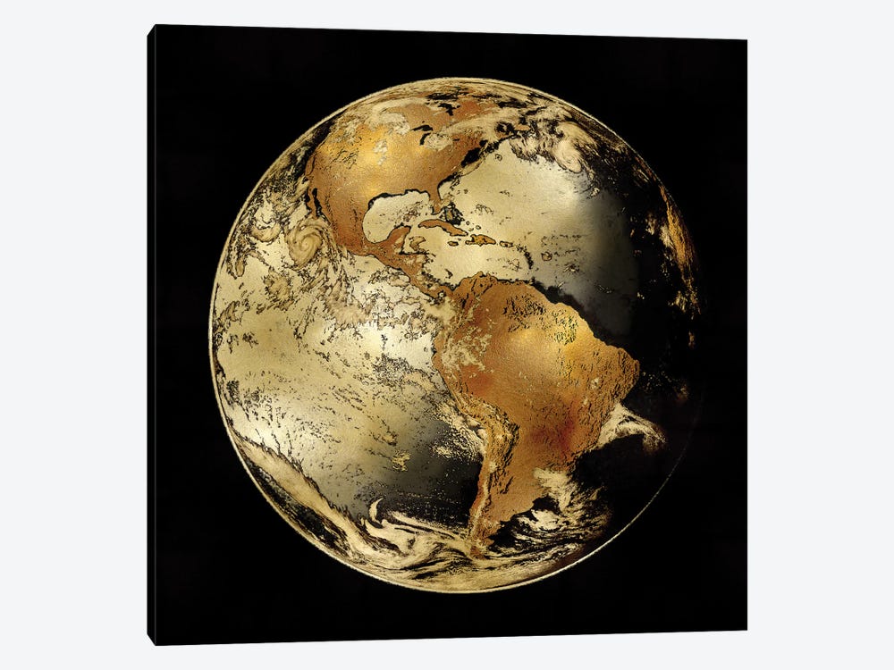 World Turning IV by Russell Brennan 1-piece Canvas Wall Art