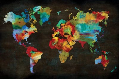 Color My World by Russell Brennan canvas print