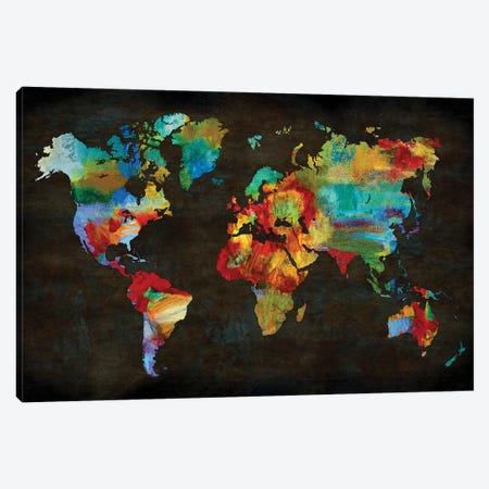 Color My World Canvas Print #RBR36} by Russell Brennan Canvas Art