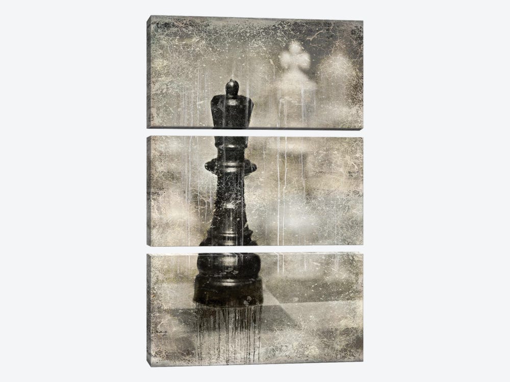 Checkmate I by Russell Brennan 3-piece Canvas Art Print