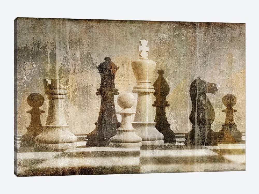 Chess Photography, Three Pieces, Chess Pion - California Wall Art Co.