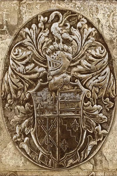 Fleur-de-lis: Coat Of Arms II by Russell Brennan