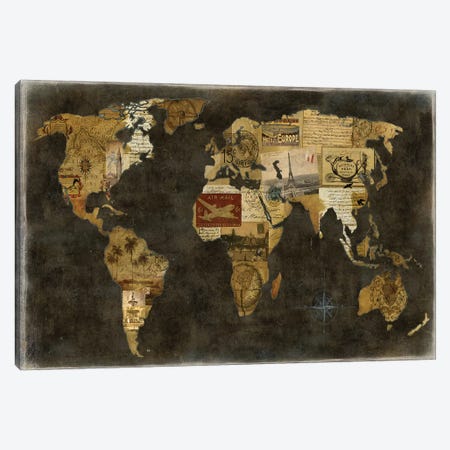 Faraway Places Canvas Print #RBR8} by Russell Brennan Canvas Wall Art