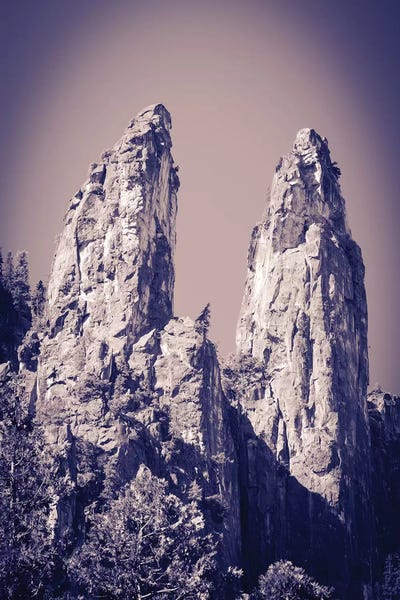 The Cathedral Spires, Yosemite National Park, California, USA by Russ Bishop canvas print
