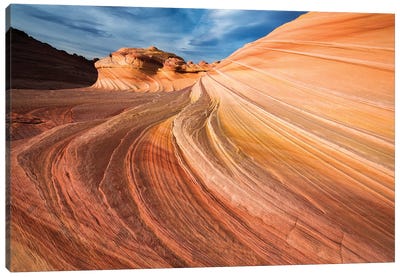 The Wave, Coyote Buttes, Paria-Vermilion Cliffs Wilderness, Arizona, USA Canvas Art Print