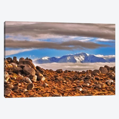 White Mountain from Buttermilk Country, Bishop, California, USA. Canvas Print #RBS137} by Russ Bishop Canvas Art Print
