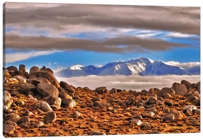 White Mountain from Buttermilk Country, Bishop, California, USA. Canvas Art Print