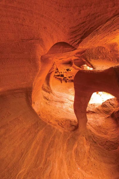 Russ Bishop: Windstone Arch I, Fire Cave, Valley Of Fire State Park, Nevada, USA by Russ Bishop