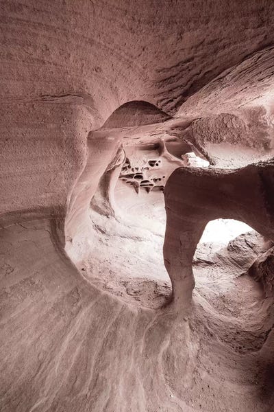 Russ Bishop: Windstone Arch II, Fire Cave, Valley Of Fire State Park, Nevada, USA by Russ Bishop