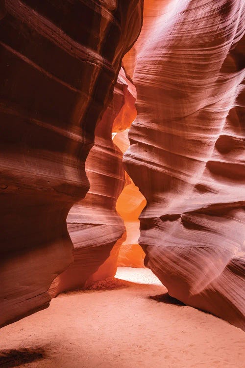 Slickrock Formations I, Upper Antelope Canyon, Navajo Indian Reservation, Arizona, USA