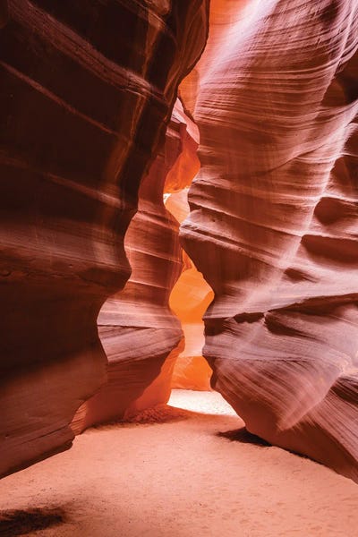 Canyons: Slickrock Formations I, Upper Antelope Canyon, Navajo Indian Reservation, Arizona, USA by Russ Bishop
