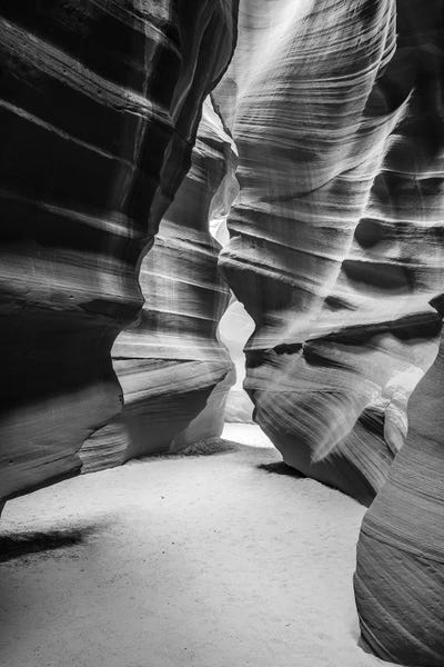 Russ Bishop: Slickrock Formations II, Upper Antelope Canyon, Navajo Indian Reservation, Arizona, USA by Russ Bishop